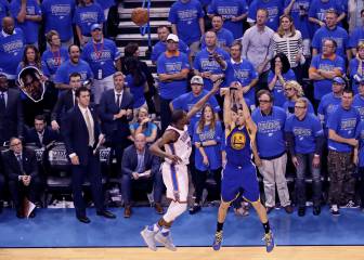 Klay Thompson fue el héroe: récord de triples en Playoffs