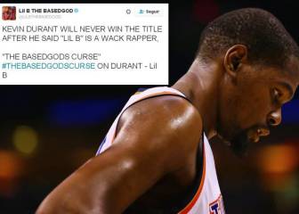 Durant, maldito por un rapero