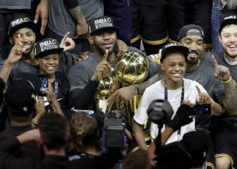 El uno por uno del campeón:
LeBron, Kyrie, JR, Thompson...