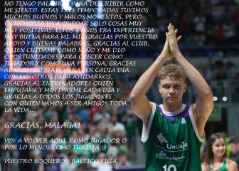Kuzminskas abandona el Unicaja tras tres temporadas