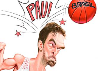 Caricatura e insultos a Pau en Brasil: 