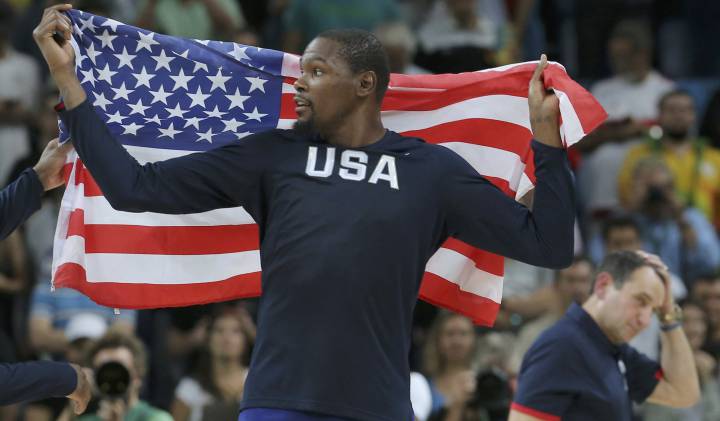 Durant: "Tras mi decisión, el Team USA ha sido una terapia"