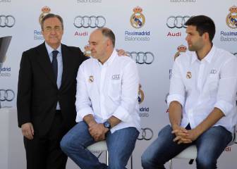 Florentino le propuso a Silver que el Madrid jugara en la NBA