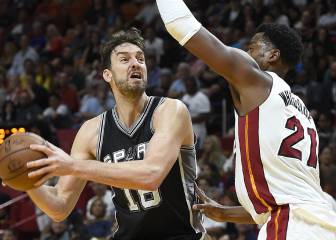 El mejor Pau Gasol (20+11), clave para los invictos Spurs