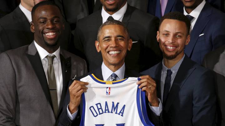 Barack Obama, aficionado al baloncesto.