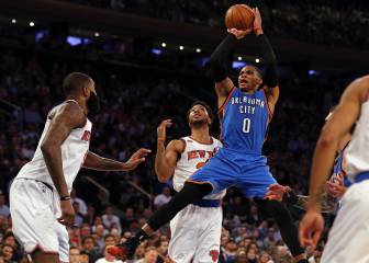 Westbrook cierra su hazaña en el Madison: ¡promedia triple-doble!
