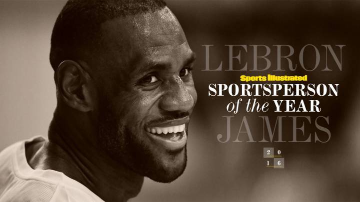 LeBron James, deportista del año 2016 para Sports Illustrated.