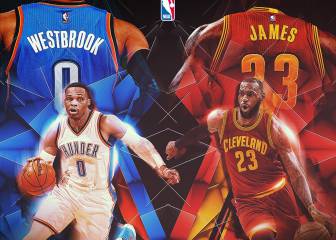 LeBron James y Westbrook dominan sus conferencias
