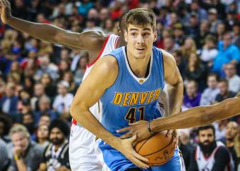Juancho hace su 1º partido de matrícula de honor en la NBA