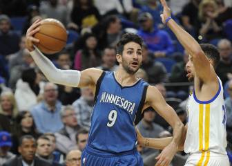 La tormenta final de los Warriors tumba a Ricky y los Wolves
