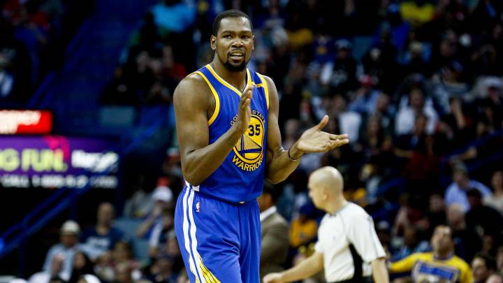 Kevin Durant con los Golden State Warriors