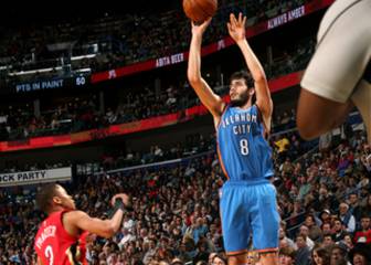 Westbrook (42+10+7) encuentra a un socio, Abrines: ¡18 y 5 triples!