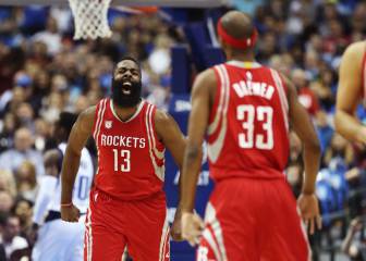 ¡Lo nunca visto! James Harden, 34+5+11 en menos de 30 minutos
