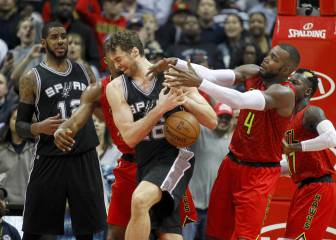El alumno ganó al maestro; los Spurs de Pau (18) cayeron ante Atlanta tras más de seis años