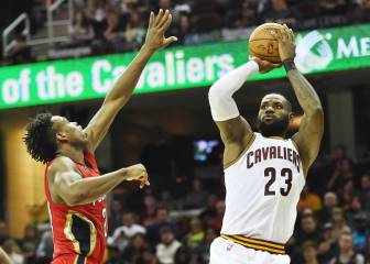 Sin Kyrie, con Kevin Love medio enfermo... LeBron gana otra vez