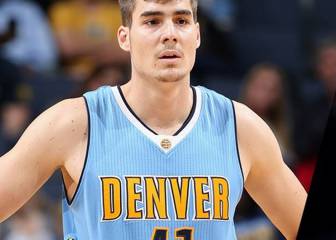 Los Nuggets envían a Juancho Hernangómez a su filial