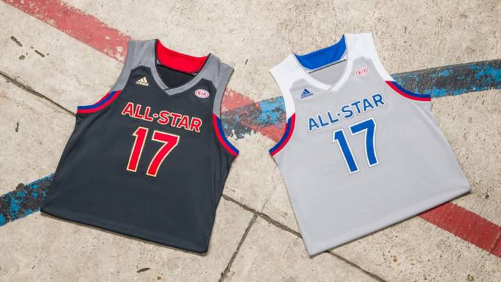 Se desvelan las camisetas para el All Star 2017 de Nueva Orleans