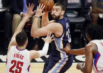 Más derrotas para Marc Gasol, ¿peligra el All Star Game?