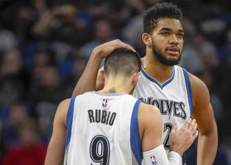 Ricky Rubio repite hazaña: 17 asistencias, récord en los Wolves