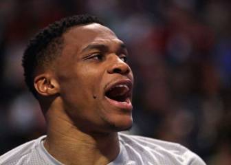 Westbrook, 20 triples-dobles en 42 partidos; Abrines, 13 puntos