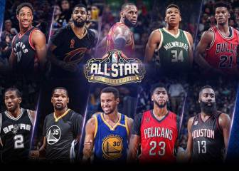LeBron James y Curry lideran a los titulares para el All Star