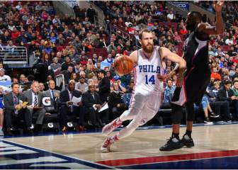 Los Sixers remontan un -19 sin Embiid pero con Sergio (¡+22!)
