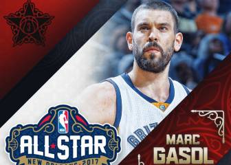 Marc Gasol estará en el All Star con Westbrook, Cousins...