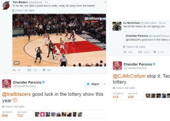 Otra bronca NBA en Twitter: 