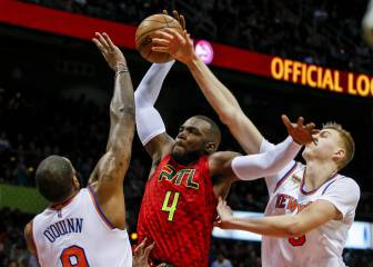 Más largo que el Federer-Nadal: ¡4 prórrogas en el Hawks-Knicks!