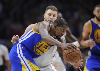 Curry (29+11), Durant (26+10) y los Warriors juegan con los Clippers
