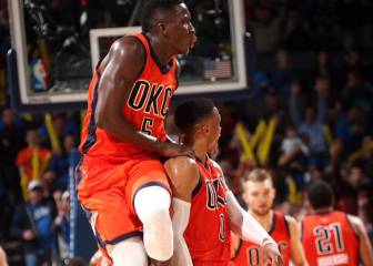 Westbrook no falla: sin triple-doble, pero anota 42 puntos