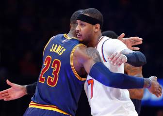 ¿Quiere LeBron cambiar a Love por Melo Anthony? 
