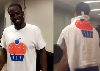 Curry y Green 'se ríen' de OKC con las camisetas de cupcakes