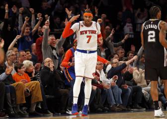 Carmelo Anthony jugará su 10º All Star Game; sustituye a Love