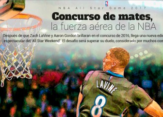 Gráfico: concurso de mates, llega la fuerza aérea de la NBA