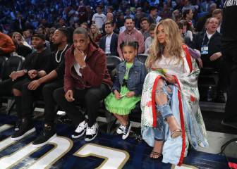 Las celebrities se divierten en el All-Star Game