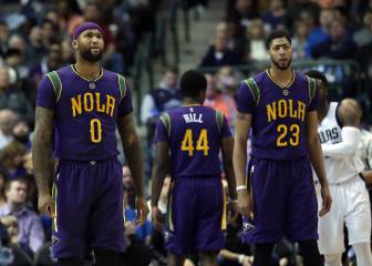 La pareja Davis-Cousins aún no conoce la victoria en la NBA