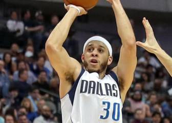 El hermano de Curry hace celebrar a los Mavericks