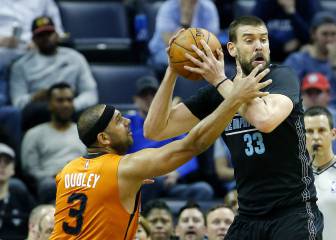Marc Gasol logra lo que ningún pívot había hecho: 5/5 en triples