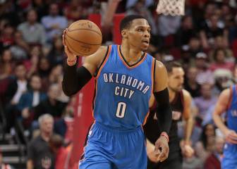 Westbrook se viste otra de vez de Kobe frente a los Blazers