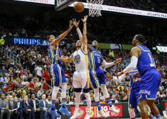 Iguodala y Curry remontan en Atlanta; Schroder, castigado