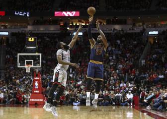 Harden (38+10+11) y el rebote acaban con los Cavaliers