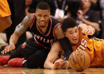 Lillard (39) y McCollum (26) quieren jugar los Playoffs