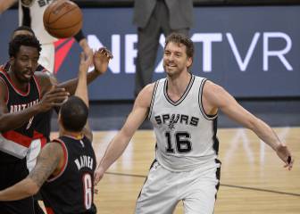 Los Spurs de Pau Gasol patinan y dan aire a los Warriors