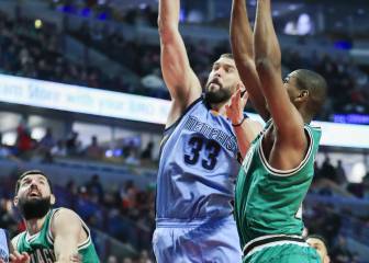 Marc Gasol (27) aniquila a unos paupérrimos Chicago Bulls