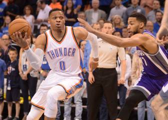 Westbrook gasta una bala pero sus Thunder ya son quintos