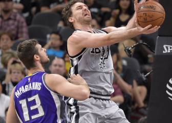 Pau Gasol afina (22+9) antes del 'Himalaya' de los Spurs