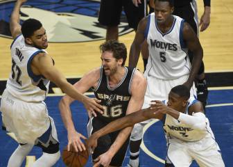 Pau derrota a Ricky y los Spurs siguen a la caza de los Warriors