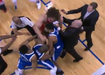 Ibaka habla de la pelea: 