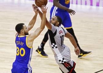 Nuevo aviso de los Warriors: 60 victorias y MVP Curry (32+10+7)